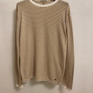 Burberry men’s t shirt long sleeve size M  cotton made in Italy